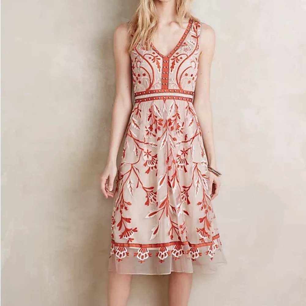 Anthropologie Moulinette Soeurs Alicante Dress